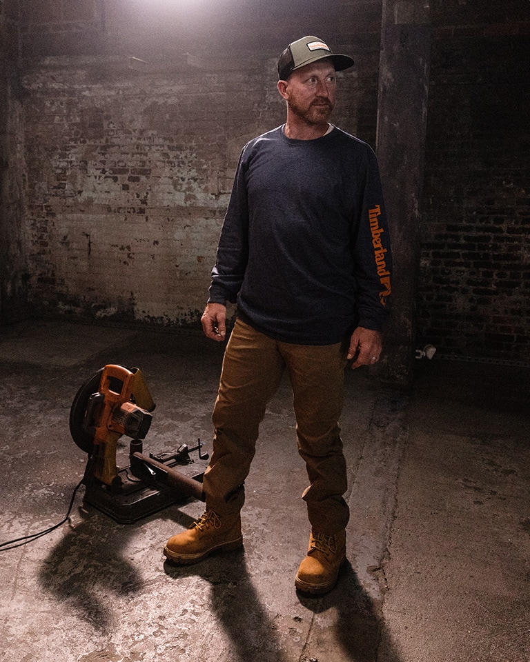 BUILT FOR WORK. READY FOR ANYTHING. EXPERIENCE TIMBERLAND PRO®